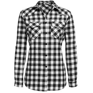 Plaid Button Up shirt.